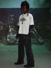 Load image into Gallery viewer, HARDSTONE LAYERED LS TEE (WHITE)