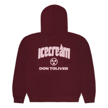 Load image into Gallery viewer, ICECREAM CONES &amp; BONES OCTANE HOODIE (PLUM)
