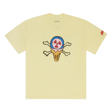 Load image into Gallery viewer, ICECREAM CONES &amp; BONES OCTANE TEE (BUTTER)
