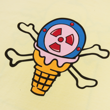 Load image into Gallery viewer, ICECREAM CONES &amp; BONES OCTANE TEE (BUTTER)
