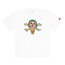Load image into Gallery viewer, ICECREAM CONES &amp; BONES OCTANE TEE (WHITE)
