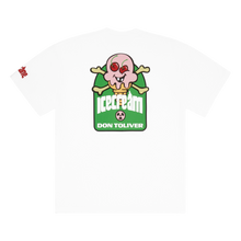 Load image into Gallery viewer, ICECREAM CONES &amp; BONES OCTANE TEE (WHITE)
