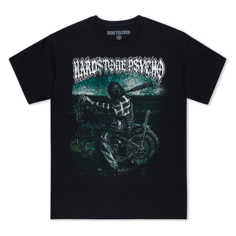 HARDSTONE PSYCHO BIKER TEE + VINYL